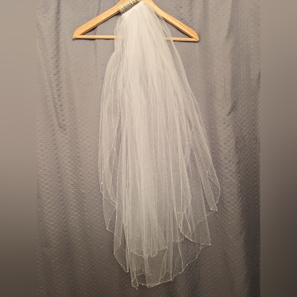 Veil with crystals New Unused - Picture 1 of 4